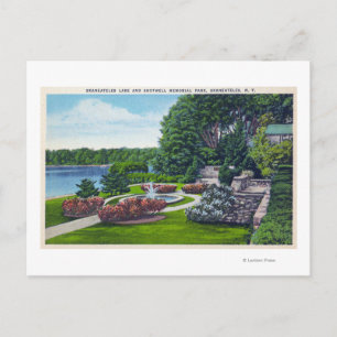 Shotwell Memorial Park und Lake View Postkarte