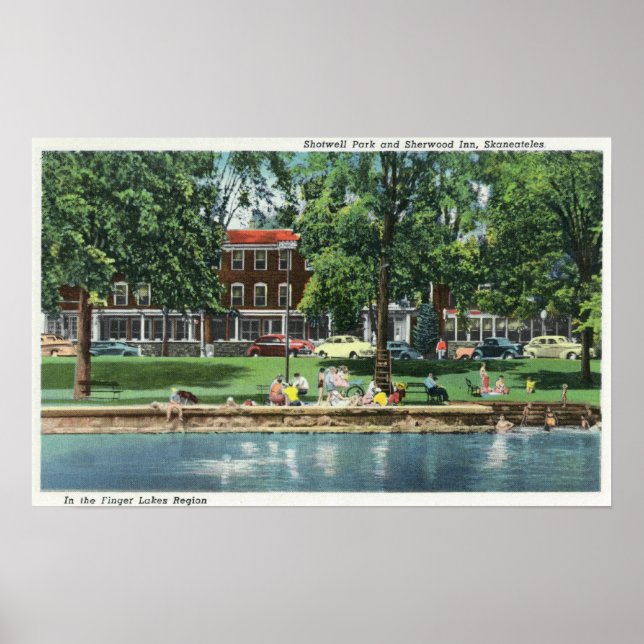 Shotwell Park and Sherwood Inn Scene Poster (Vorne)