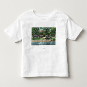 Shotwell Park-und Sherwood Gasthaus-Szene Kleinkind T-shirt