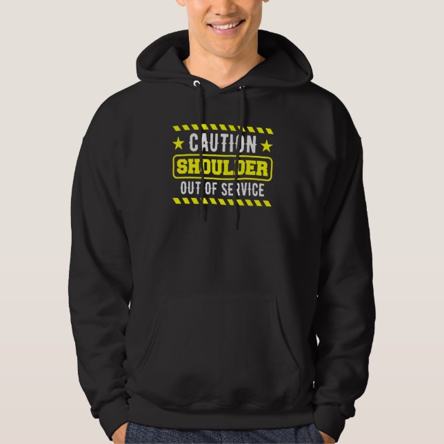 Shoulder Surgery Recovery Hoodie (Vorderseite)