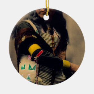 Shout bei Oglala Sioux 1899 Keramik Ornament