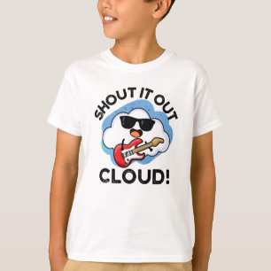 Shout Cloud Funny Music Puff T-Shirt