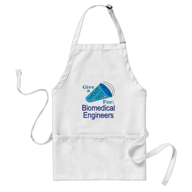 Shout for Biomedical Engineers Schürze (Vorne)