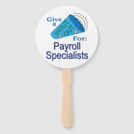Shout for Payroll Specials Fächer