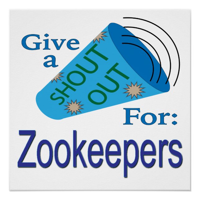 Shout für Zookeepers Poster (Vorderseite)