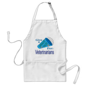 Shout Out for Veterinarians Schürze