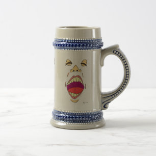 "Shout" Stein Bierglas