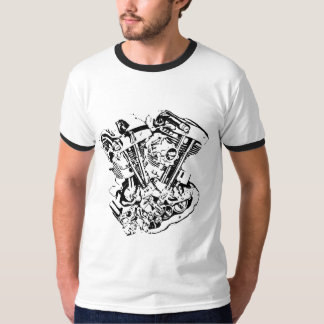 Shovel Engine Old School T T-Shirt