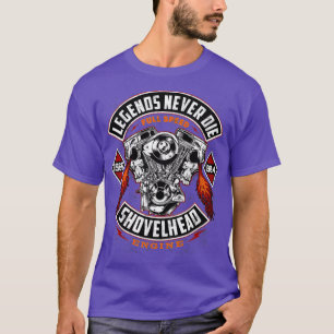 SHOVELHEAD 19661984 MOTOR Motorräder Oldschool Ch T-Shirt
