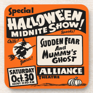 Show Halloweens Midnite - Vintages Untersetzer