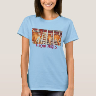 Show-Mädchen - belgische Pferde T-Shirt