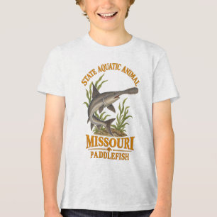 Show-Me Region Paddlefish Wasserwild Tri-Blend Shirt