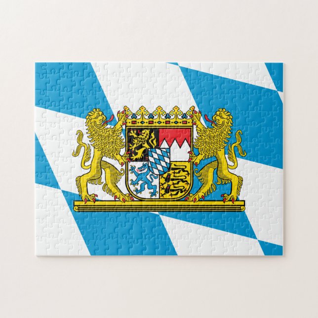 Show off your colors - Bayern/Bavaria Puzzle (Horizontal)
