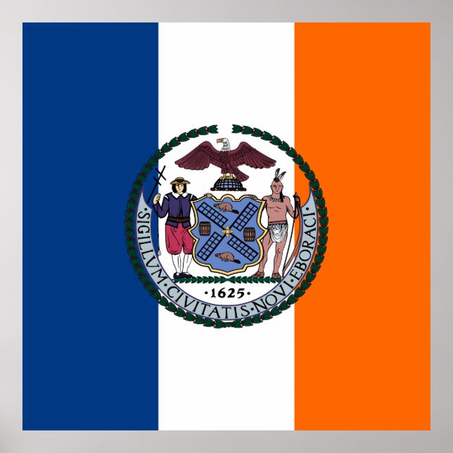 Show off your colors - New York Poster (Vorne)