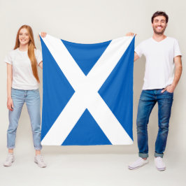 Show off your colors – Scotland Fleecedecke