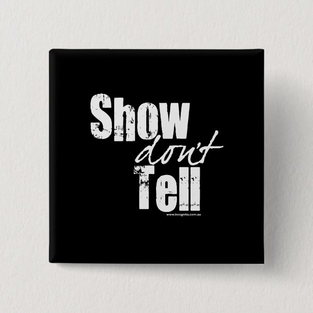 Show sagen nicht button (Vorderseite)