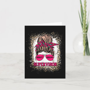 - Show Supervisor Funny Mama Boss Manager Lehrer Karte