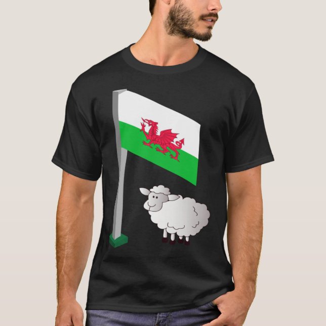 Show Your Welsh Pride with Our St Davids Day T-Shirt (Vorderseite)