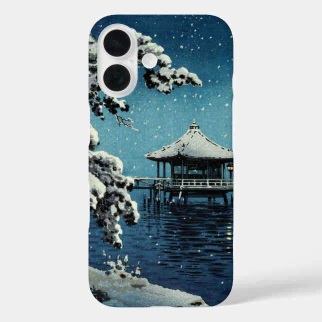 Showa Era, Winter von Tsuchiya Koitsu Case-Mate iPhone Hülle (Rückseite)