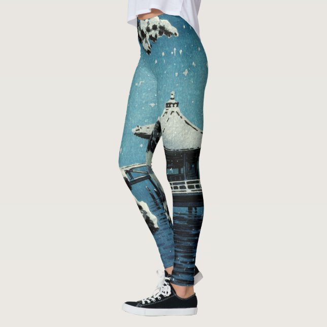 Showa Era, Winter von Tsuchiya Koitsu Leggings (Links)