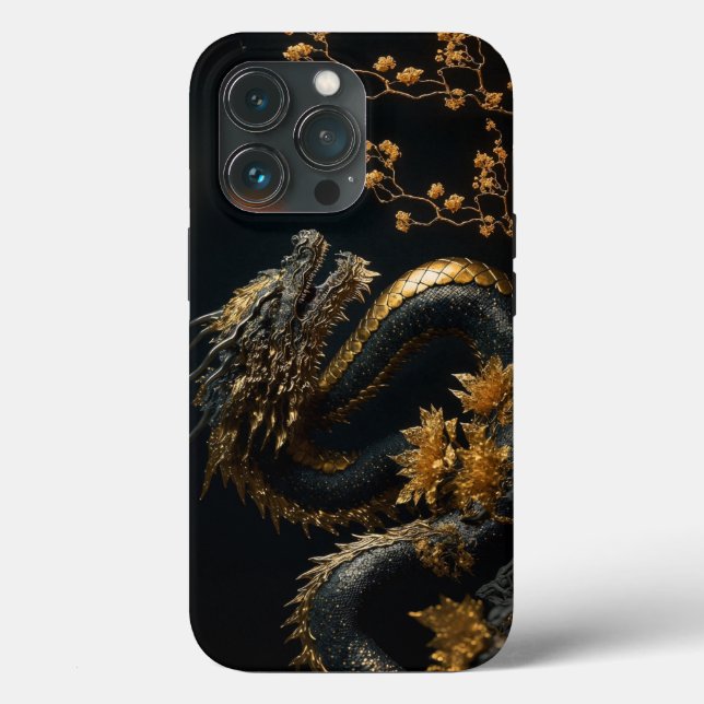 Showa GOLD 2 Dragon Case-Mate iPhone Case (Rückseite)