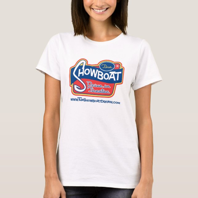 Showboat-Antrieb im Damen-Baby - Puppe T-Shirt (Vorderseite)