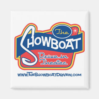 Showboat Drive-in Kühlschrankmagnet Magnet