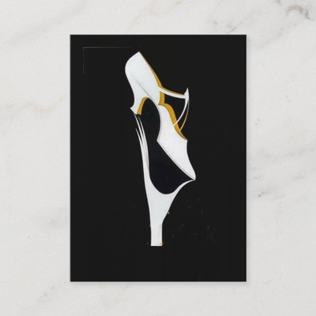 Showbusiness-Visitenkarte Visitenkarte (Vorderseite)