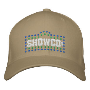 Showco Inc. Dallas Texas Bestickte Baseballkappe