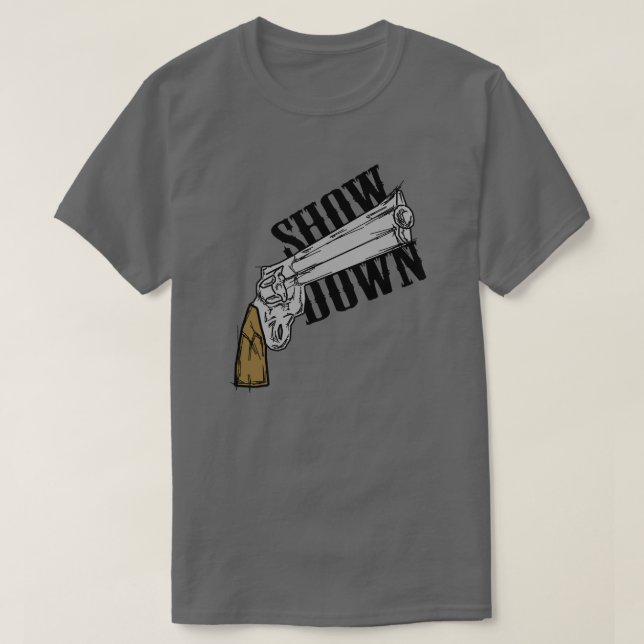 Showdown Revolver Logo T-Shirt (Design vorne)