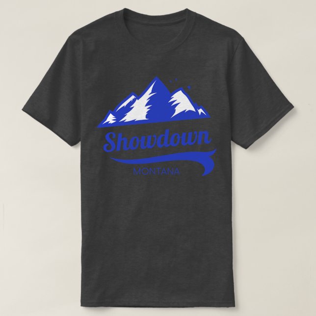 Showdown Ski Montana T-Shirt (Design vorne)