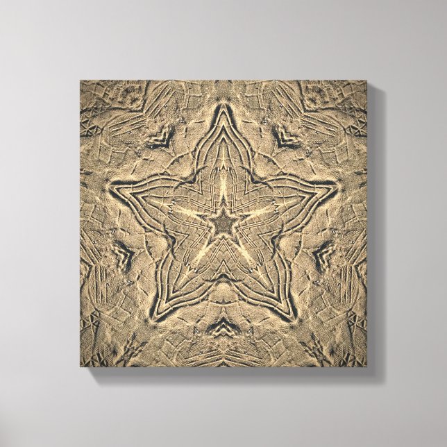 Showdrucke in The Sand Mandala 2 Leinwanddruck (Vorderseite)