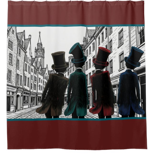 Shower Curtain Duschvorhang (Vorderseite)