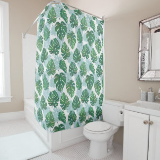 Shower Curtain - "Palm Leaves" Duschvorhang