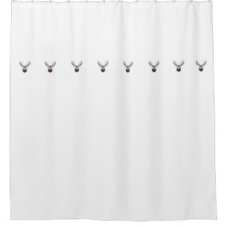Shower curtain with deer / Duschvorhang mit Hirsch
