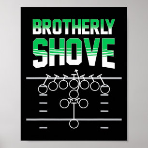 Showfick Funny Football Fans Geschenk Poster