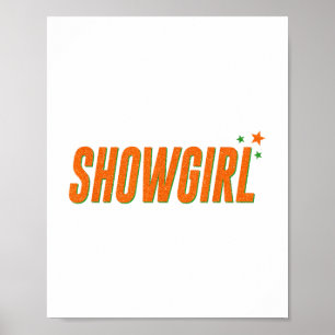 Showgirl New Era Vibes Aesthetic Graphic Outfit Wo Poster