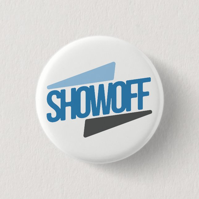 SHOWOFF Marken-Knopf Button (Vorderseite)