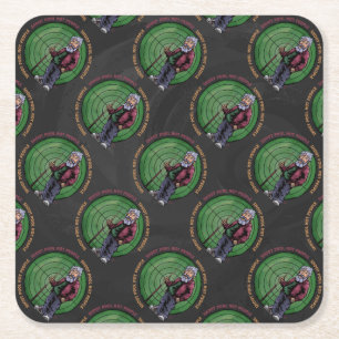 Showpool Nicht Personen Rechteckiger Pappuntersetzer