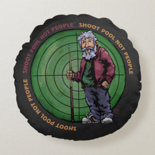 Showpool Nicht Personen Rundes Kissen