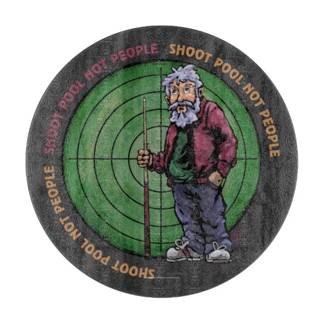 Showpool Nicht Personen Schneidebrett (Vorderseite)