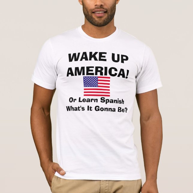 ShowProof, WECKEN UPAMERICA! Oder Lea… - Besonders T-Shirt (Vorderseite)
