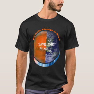 ShowYourStripes u2013 SPEICHERN SIE DEN PLANET-Kli T-Shirt
