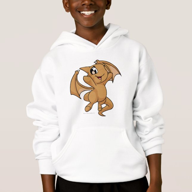 Shoyru Brown Hoodie (Vorderseite)