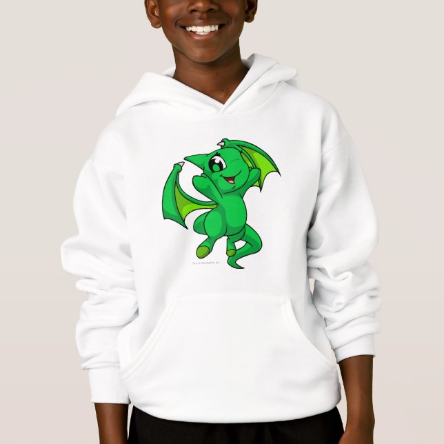 Shoyru Grün Hoodie (Vorderseite)