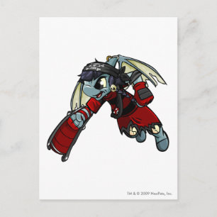 Shoyru Krawk Island Player Postkarte