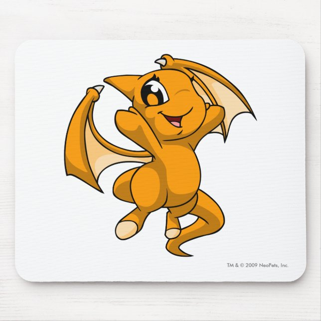 Shoyru Orange Mousepad (Vorne)