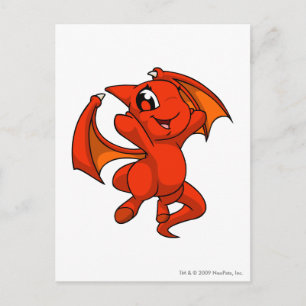 Shoyru Red Postkarte