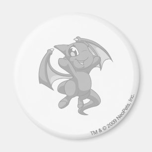 Shoyru Silver Magnet