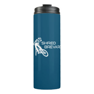 Shred Brevard North Carolina Mountain Biking Thermosbecher